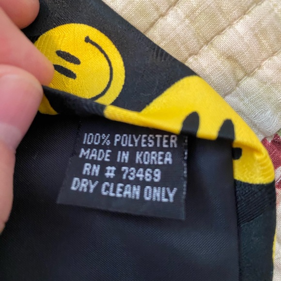 Men’s New Smiley Face Polyester New Tie - Picture 3 of 3